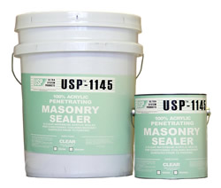 masonry usp 1145 sealers acrylic 1144 clear penetrating sealer